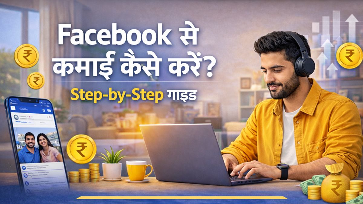 Facebook से कमाई कैसे करें? 2026 का Step-by-Step गाइड और ऑनलाइन earning तरीका