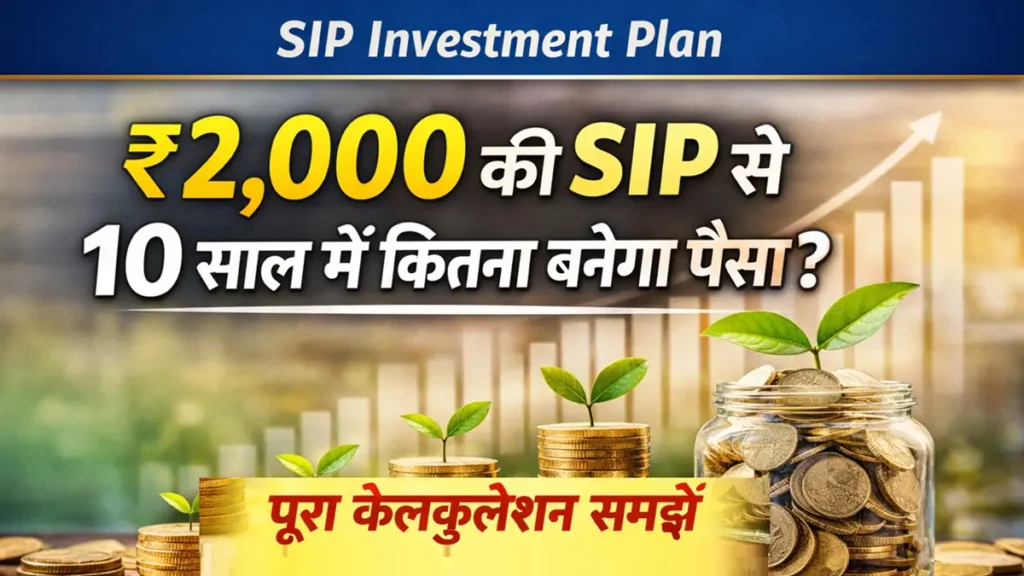 ₹2000 SIP 10 साल में कितना पैसा बनेगा