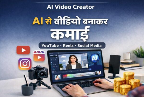 AI से वीडियो बनाकर सोशल मीडिया से कमाई करने का आसान तरीका