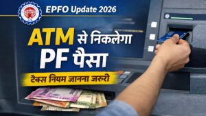 EPFO 3.0 अपडेट में ATM से PF पैसा निकालने की सुविधा और टैक्स नियम जानकारी