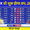 IPL 2026 full schedule hindi aaj se shuru hoga IPL 2026 match list