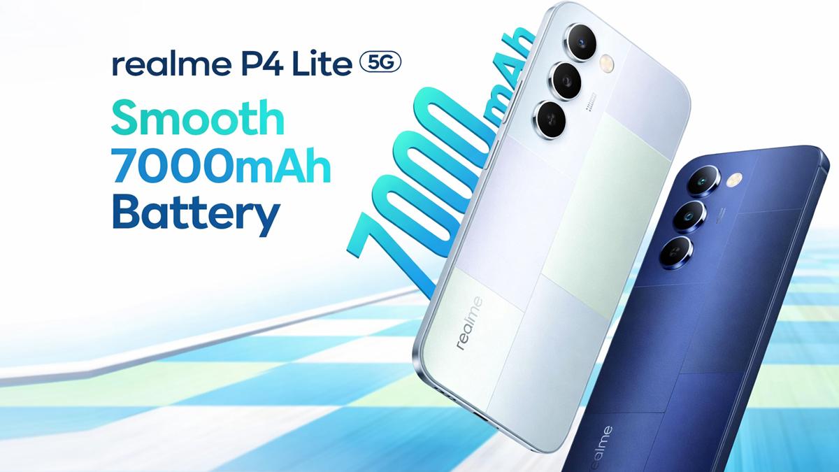 Realme P4 Lite 5G smartphone with 7000mAh battery and 14GB RAM budget 5G phone India