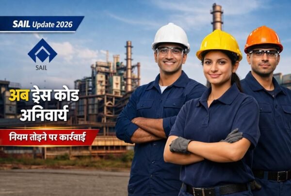 SAIL में कर्मचारियों के लिए ड्रेस कोड अनिवार्य, यूनिफॉर्म नियम 2026